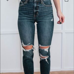 Eunina Tobi high rise mom jeans size 28